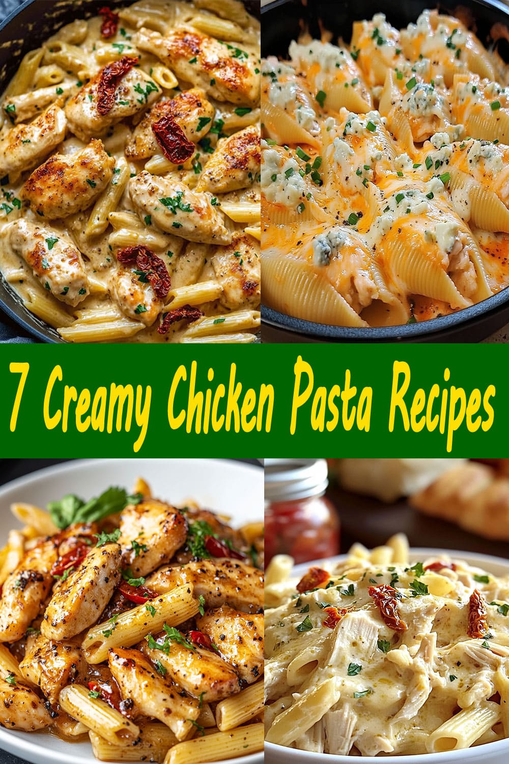 7 Creamy Chicken Pasta Recipes – Easy Dinner Ideas
