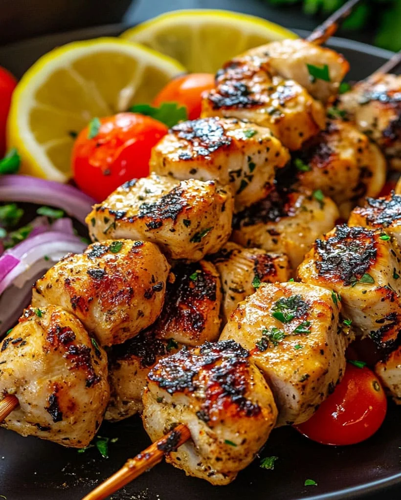 Easy Greek Chicken Souvlaki Recipe