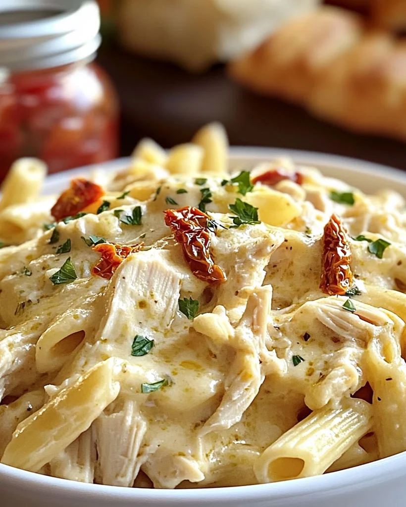 Creamy White Cheddar Chicken Pasta – Best Dinner Recipe