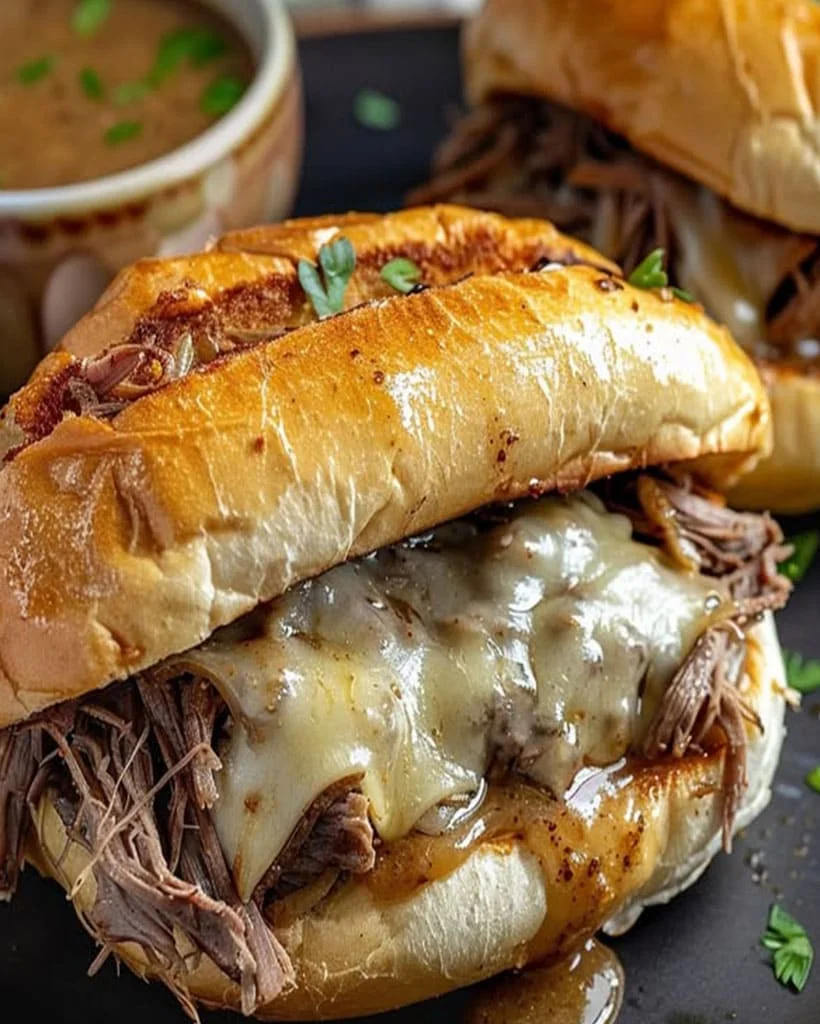 French Dip Sandwich Recipe - Easy Slow Cooker Dinner