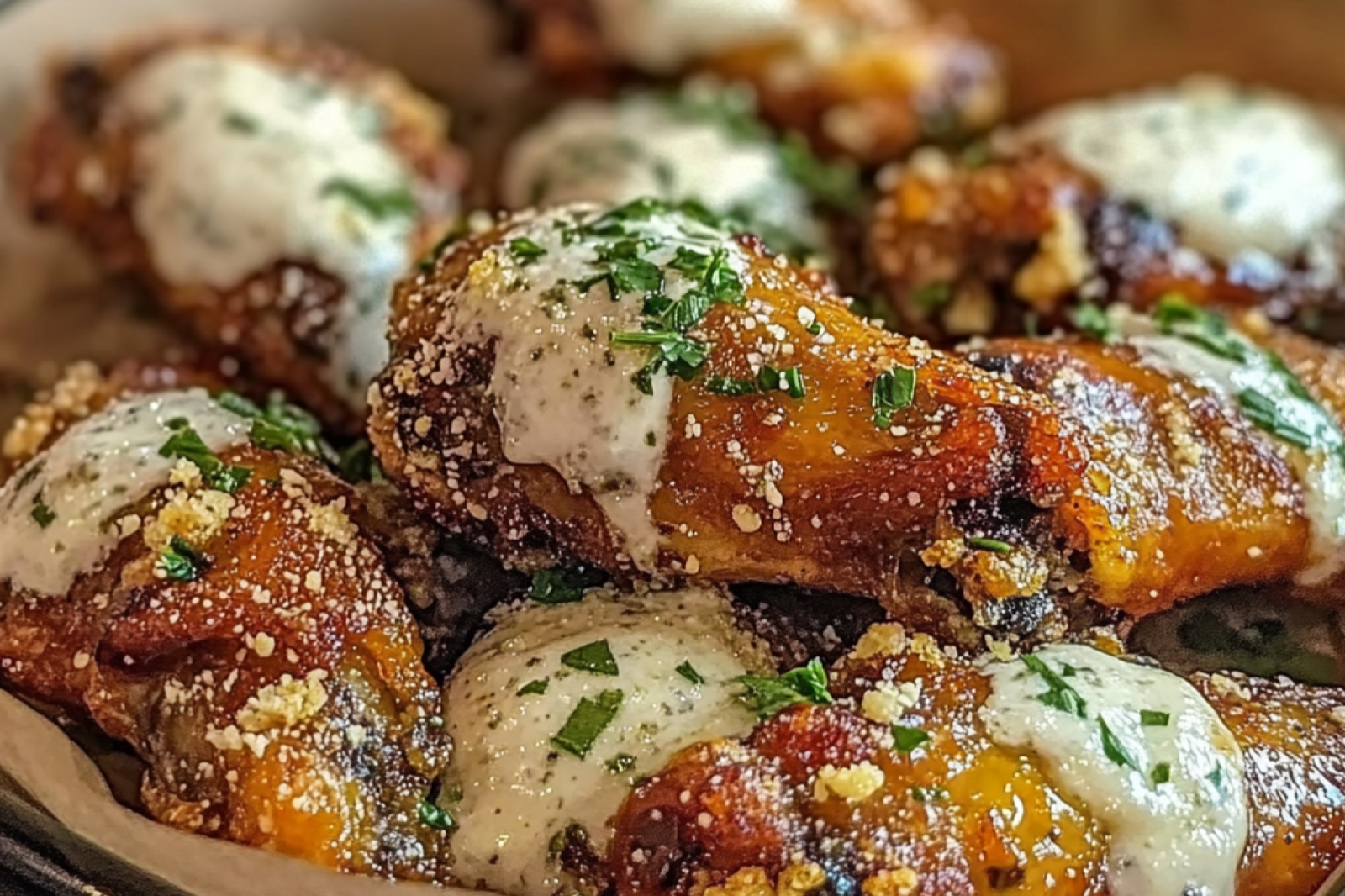 Garlic Parmesan Wings