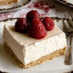 No-Bake Greek Yogurt Cheesecake Squares