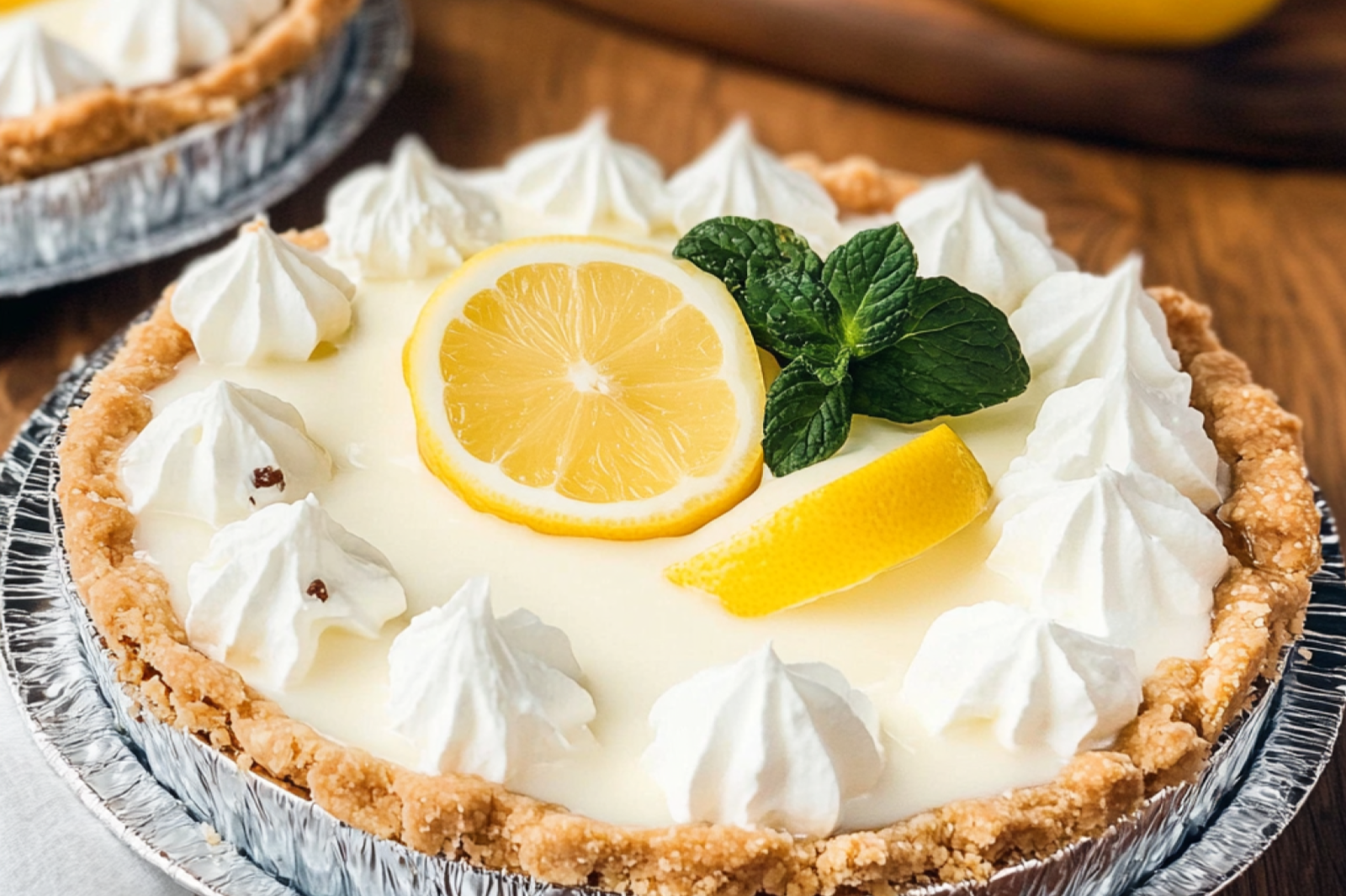 No Bake Lemonade Pie
