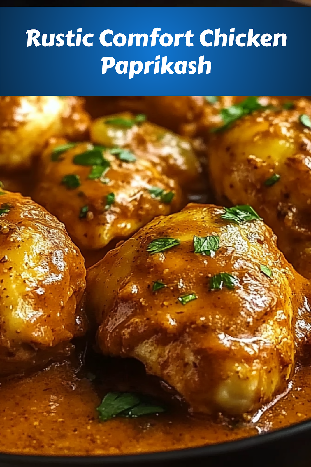 Pin this Irresistible Rustic Comfort Chicken Paprikash Recipe Easy and Flavorful Rustic Comfort Chicken Paprikash - Step-by-Step Guide
