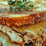Chicken Garlic Bread Sandwich