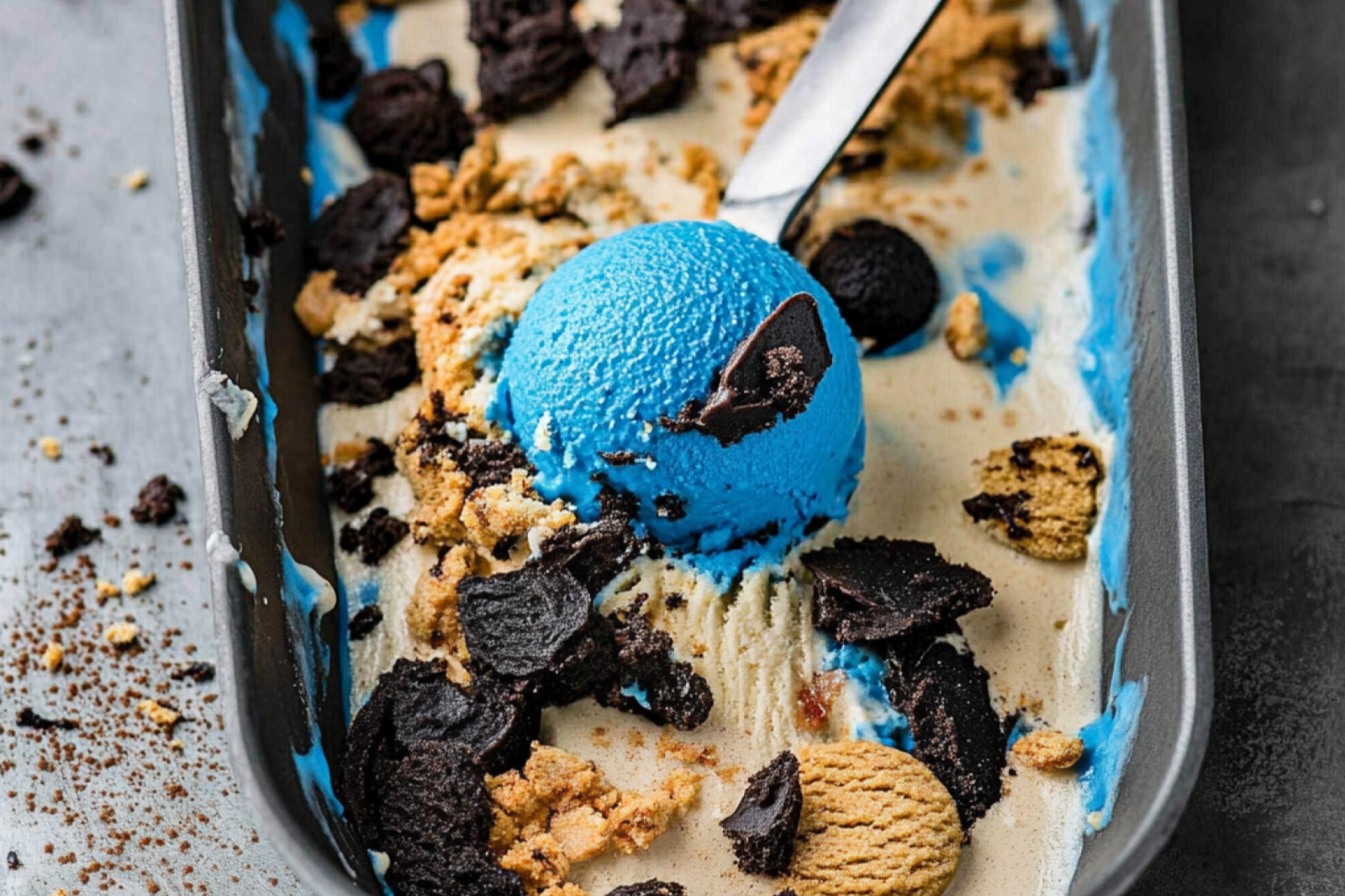 Cookie Monster Ice Cream
