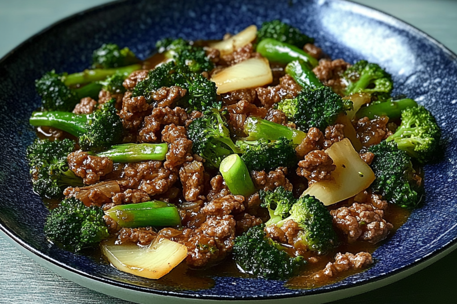 Keto Hamburger Broccoli Skillet