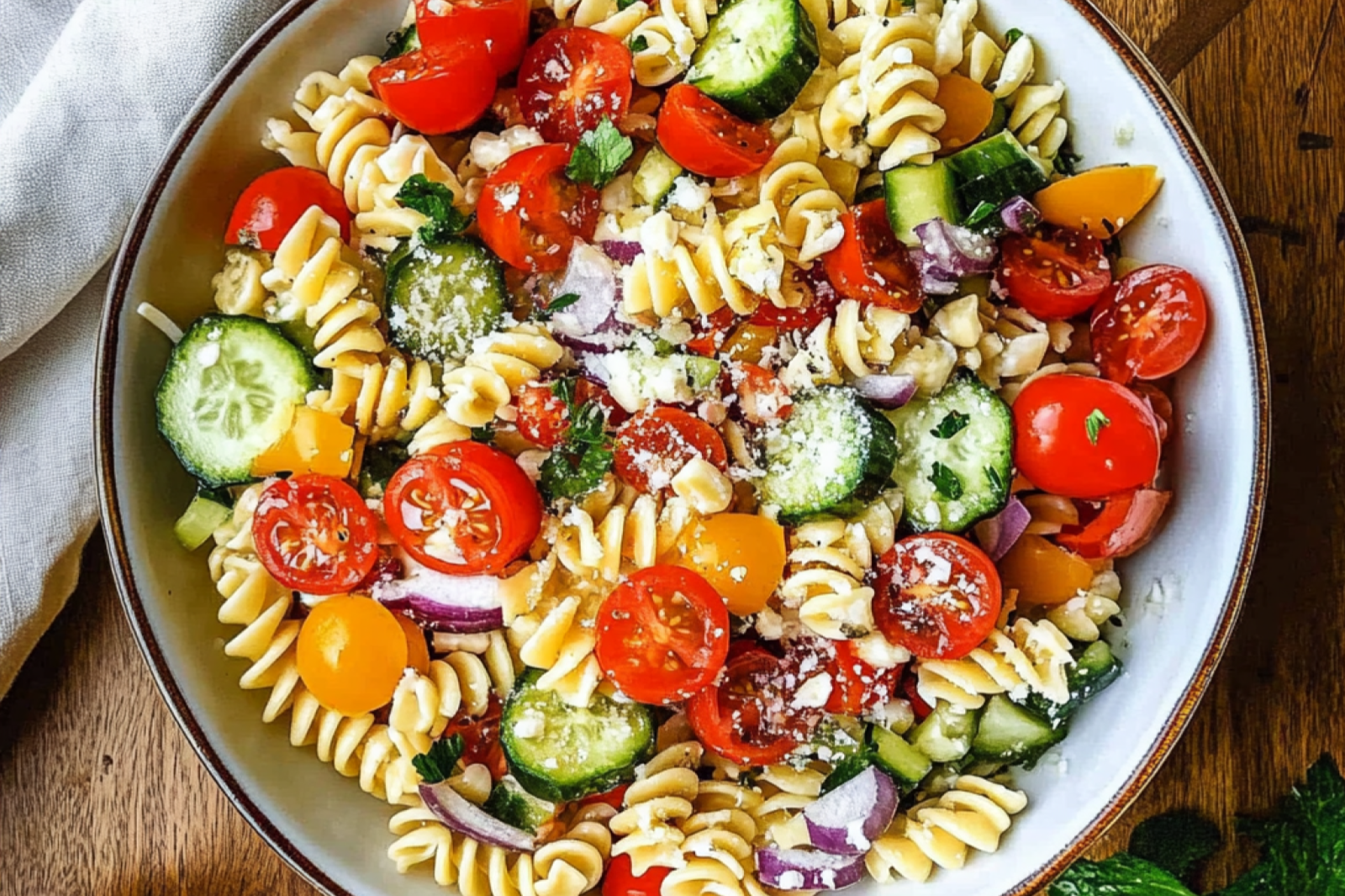 Mediterranean Orzo Pasta Salad