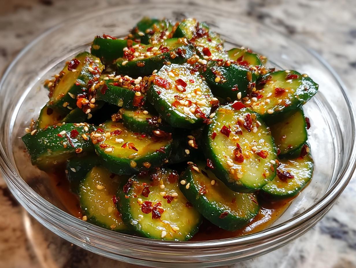 Asian Cucumber Salad: 5 Minute Refreshing Treat 5 Asian Cucumber Salad: 5 Minute Refreshing Treat - Asian Cucumber Salad - additional detail