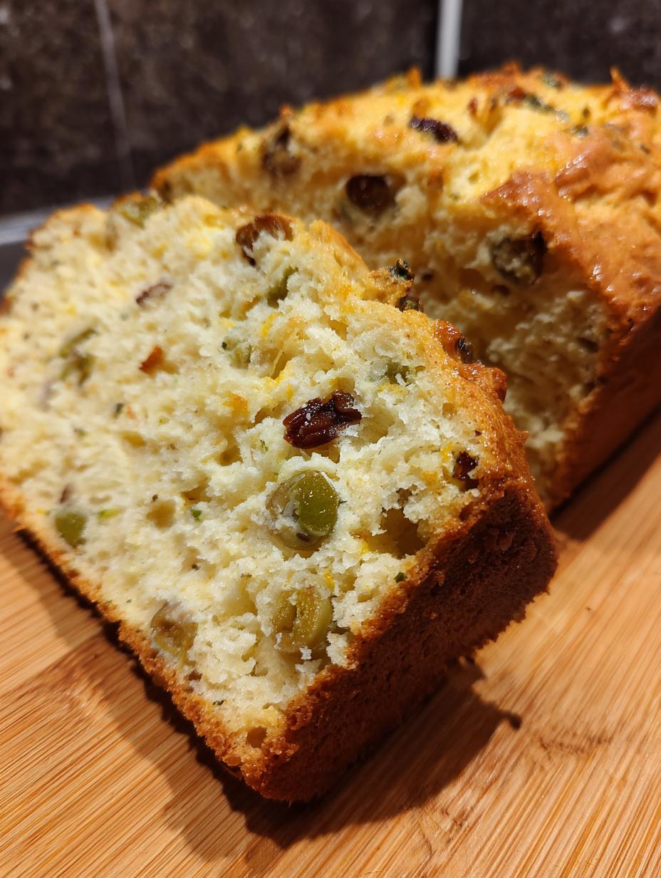 Cheese and Olive Quick Bread - detail 2