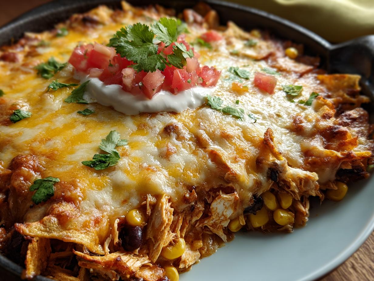 Chicken Tortilla Dump Dinner