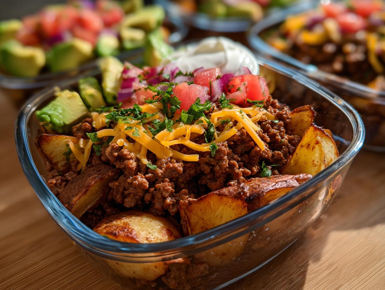 Chipotle Beef Potato Bowls - detail 2
