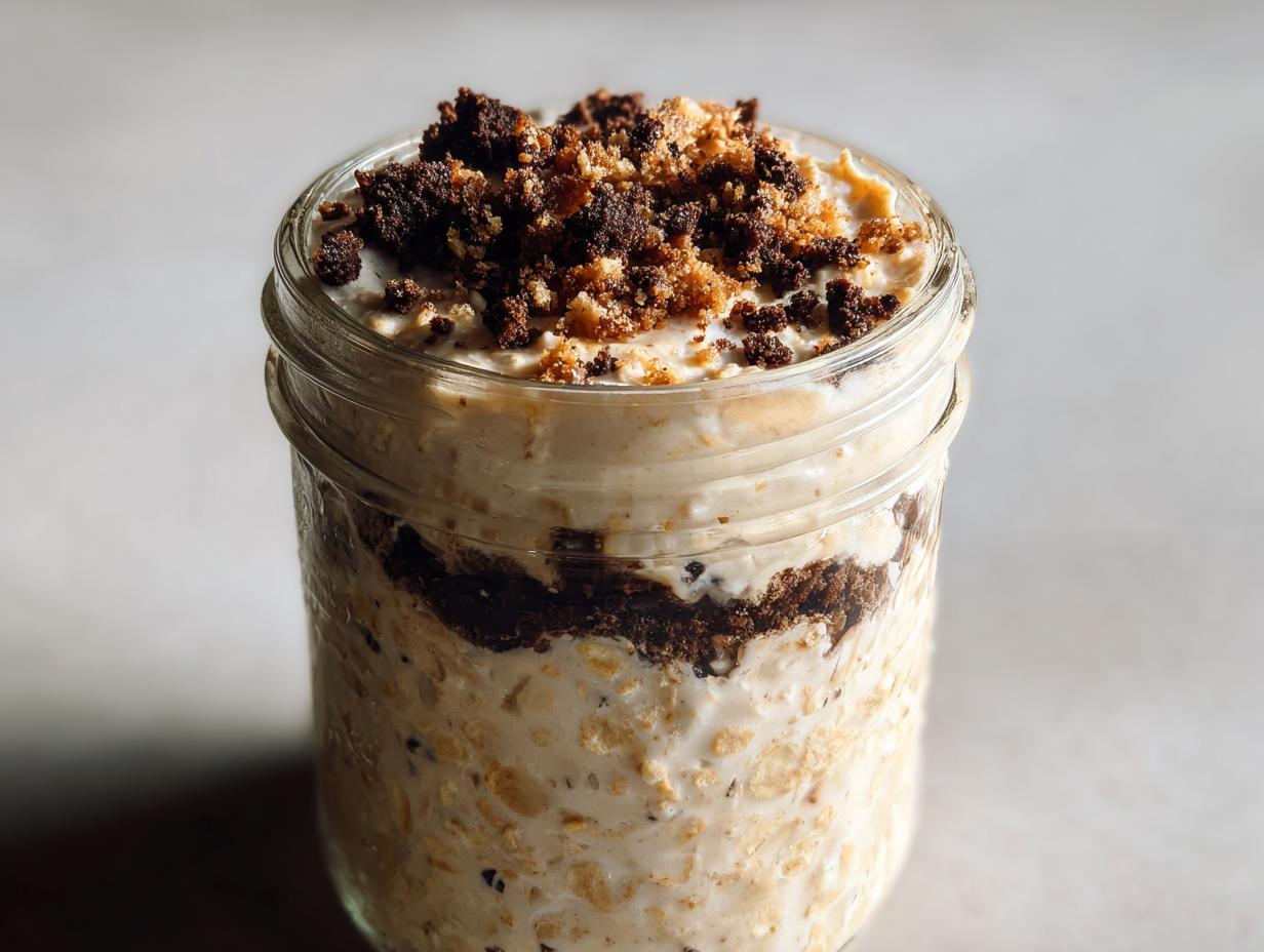 Copycat Cookies Cream Oats: 1 Amazing Breakfast - Copycat Cookies Cream Oats - additional detail