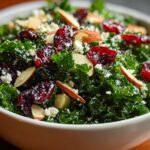 Kale Cranberry Salad Nutritious