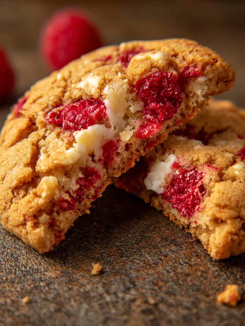 Lemon Raspberry Cookies - detail 2
