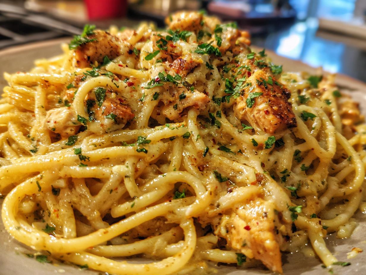 Monterey Chicken Spaghetti