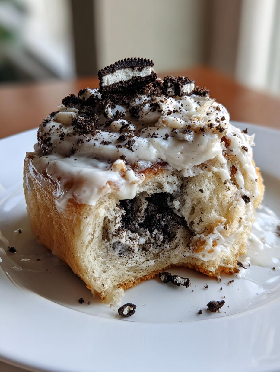 Oreo Cinnamon Rolls - detail 1