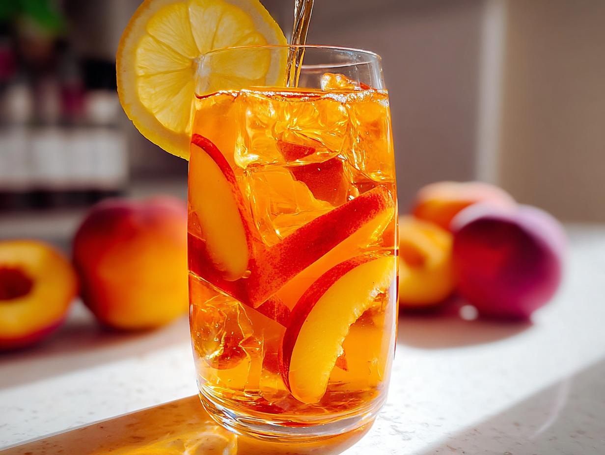 Peach Sangria - detail 1