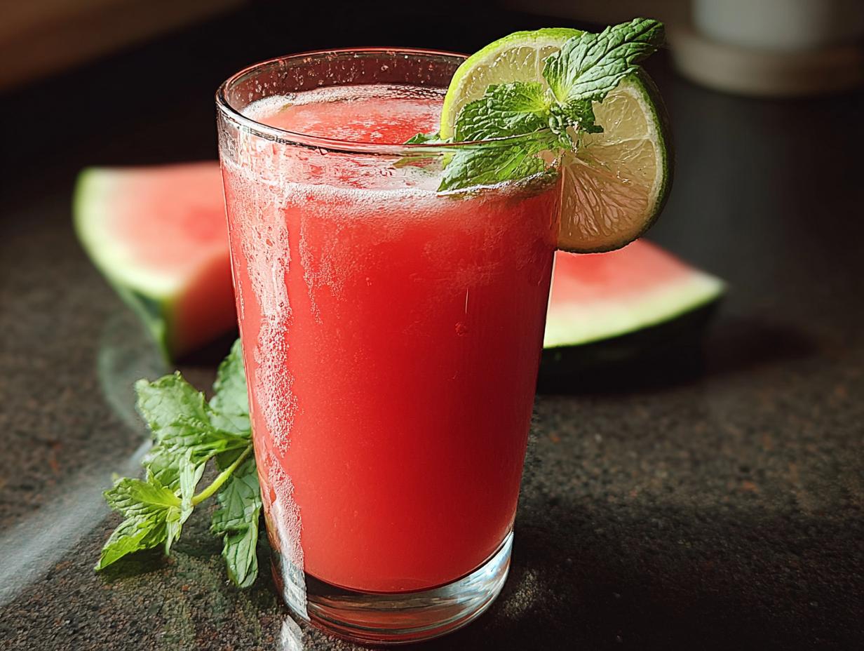 Refreshing Watermelon Juice For