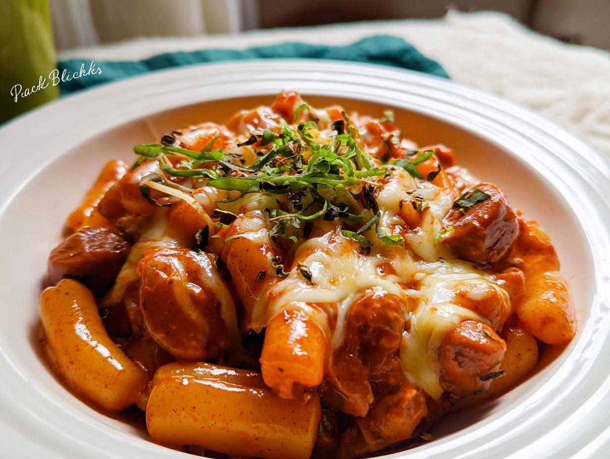Rose Tteokbokki