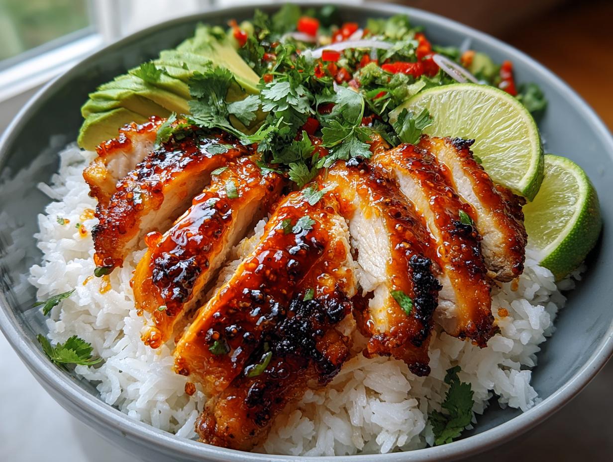 Spicy Maple Chicken Coconut