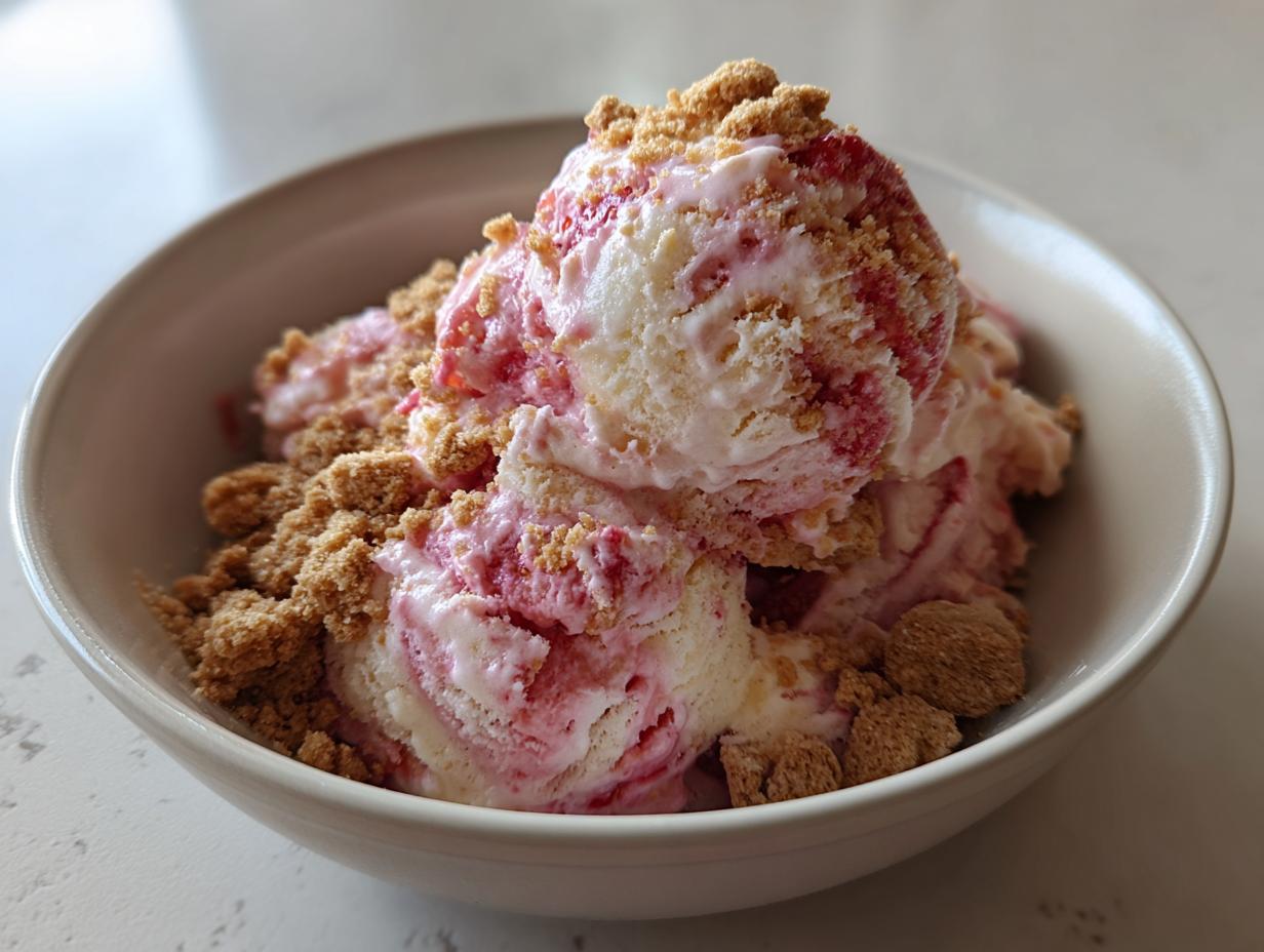 Strawberry Shortcake Ice Cream Ice Cream