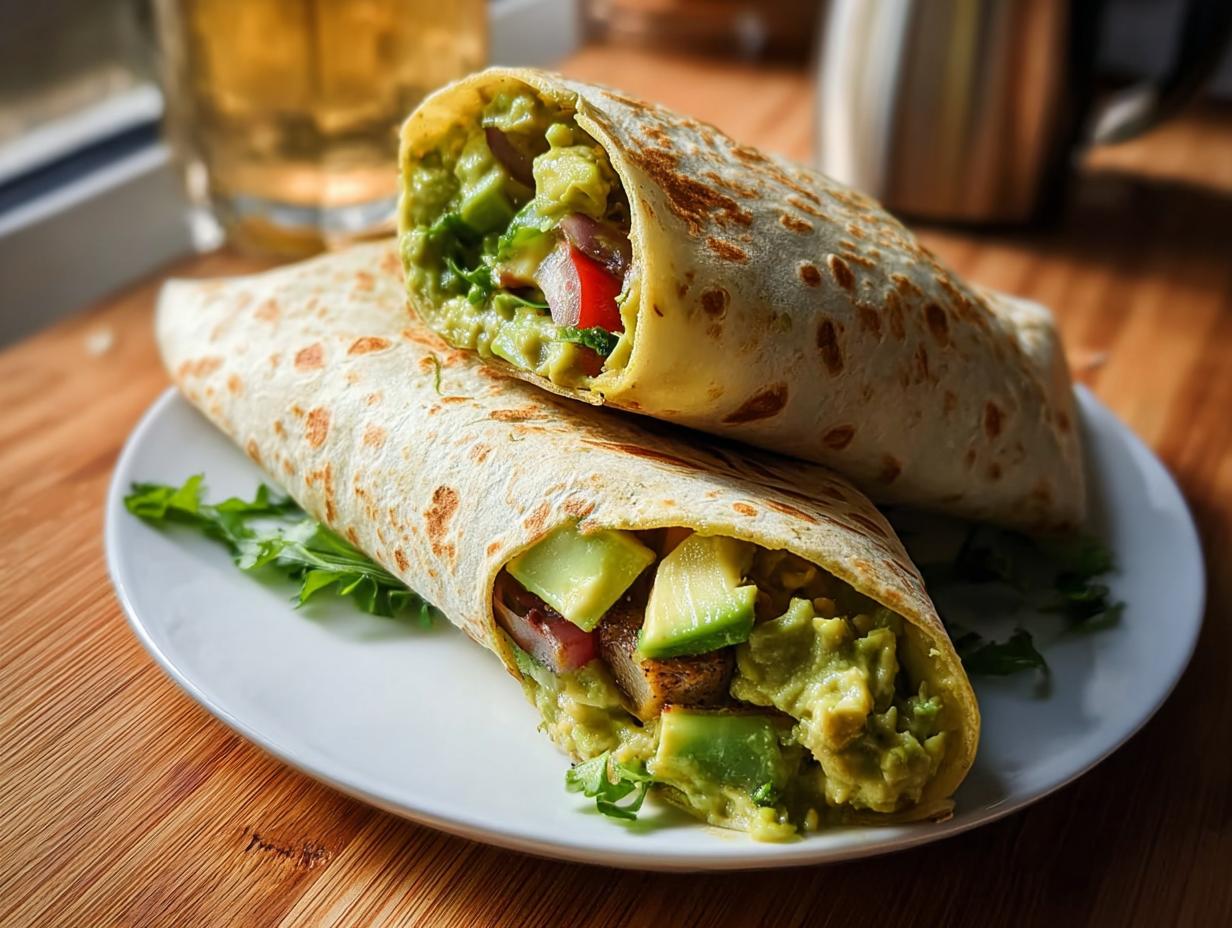 Astonishing Avocado Tortilla Wraps in 15 Minutes 5 Astonishing Avocado Tortilla Wraps in 15 Minutes - Avocado Tortilla Wraps - additional detail