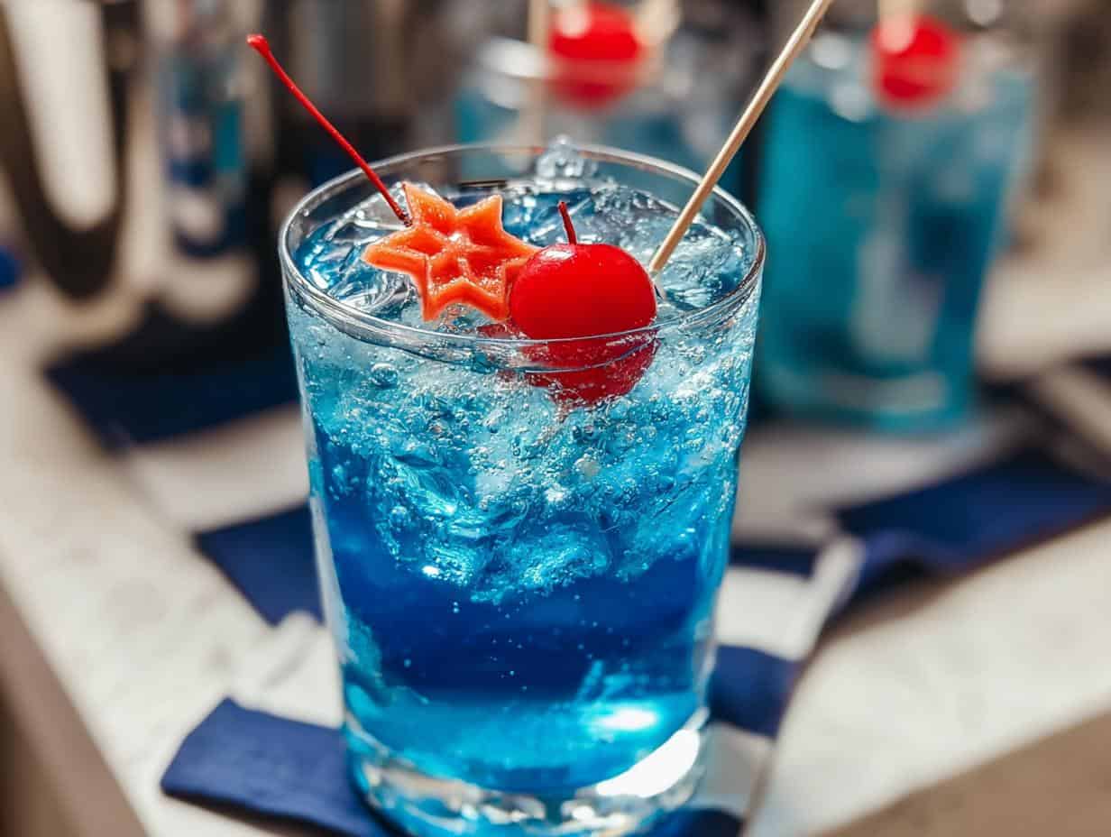 Blue Cocktail For Parties: 1 Stunning Drink - Blue Cocktail For Parties - additional detail