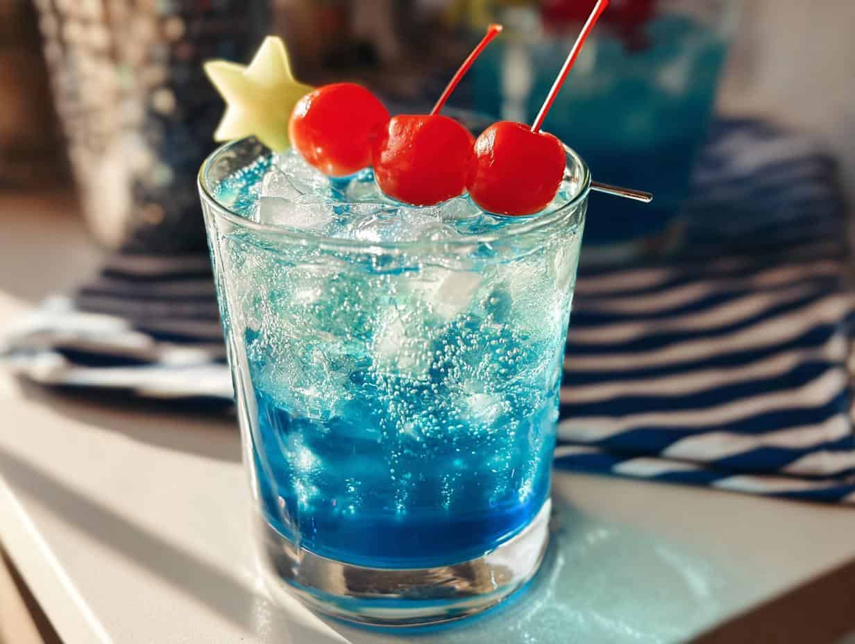 Blue Cocktail For Parties