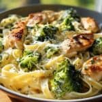 Creamy Chicken Broccoli Alfredo