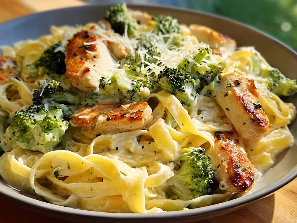 Creamy Chicken Broccoli Alfredo: 30 Min Masterpiece 4 Creamy Chicken Broccoli Alfredo: 30 Min Masterpiece - Creamy Chicken Broccoli Alfredo - additional detail