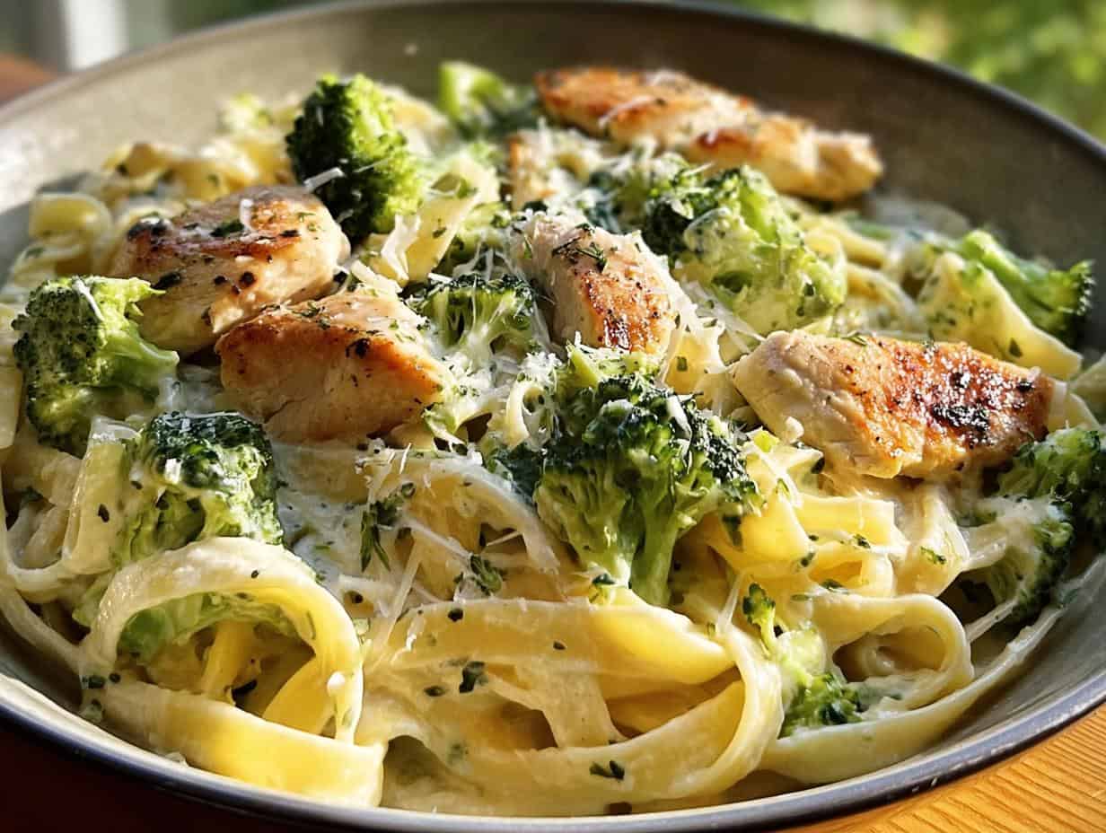 Creamy Chicken Broccoli Alfredo: 30 Min Masterpiece 5 Creamy Chicken Broccoli Alfredo: 30 Min Masterpiece - Creamy Chicken Broccoli Alfredo - additional detail