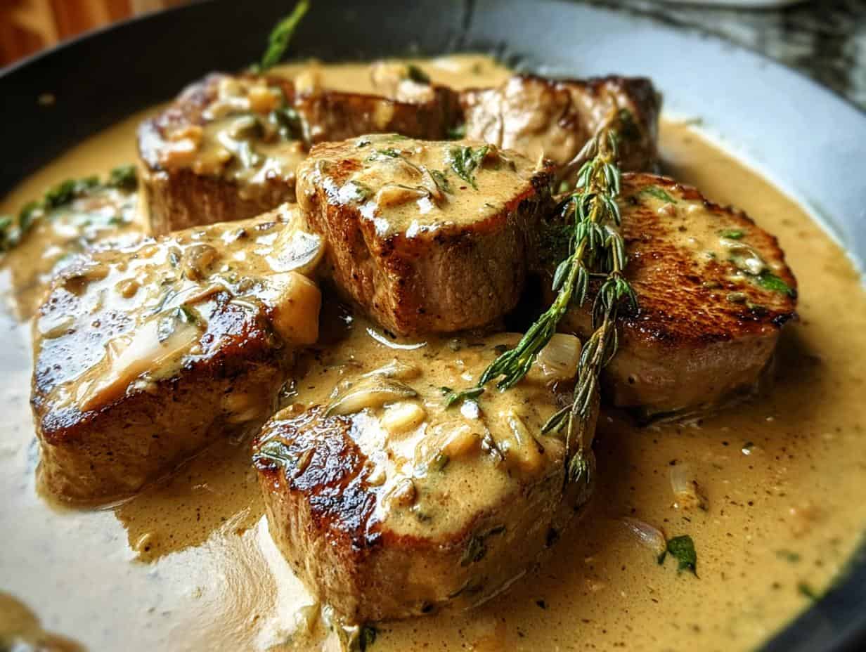 Creamy Pork Tenderloin