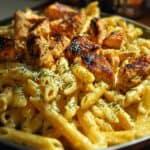 Creamy Velveeta Chicken Penne