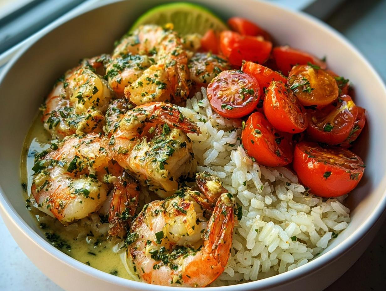 Garlic Butter Shrimp Bowl: 1 Amazing Meal - Garlic Butter Shrimp Bowl - additional detail