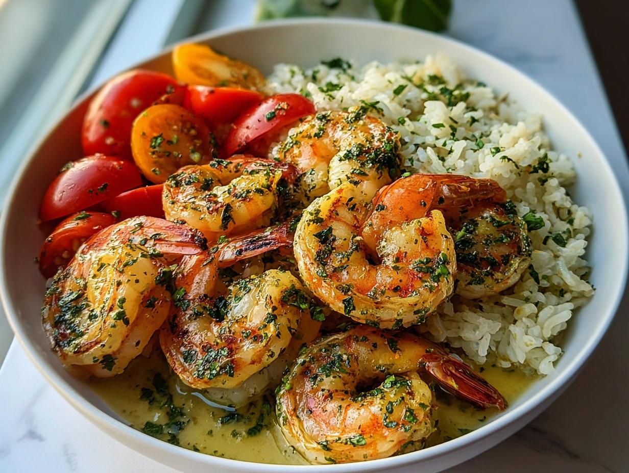 Garlic Butter Shrimp Bowl: 1 Amazing Meal - Garlic Butter Shrimp Bowl - additional detail