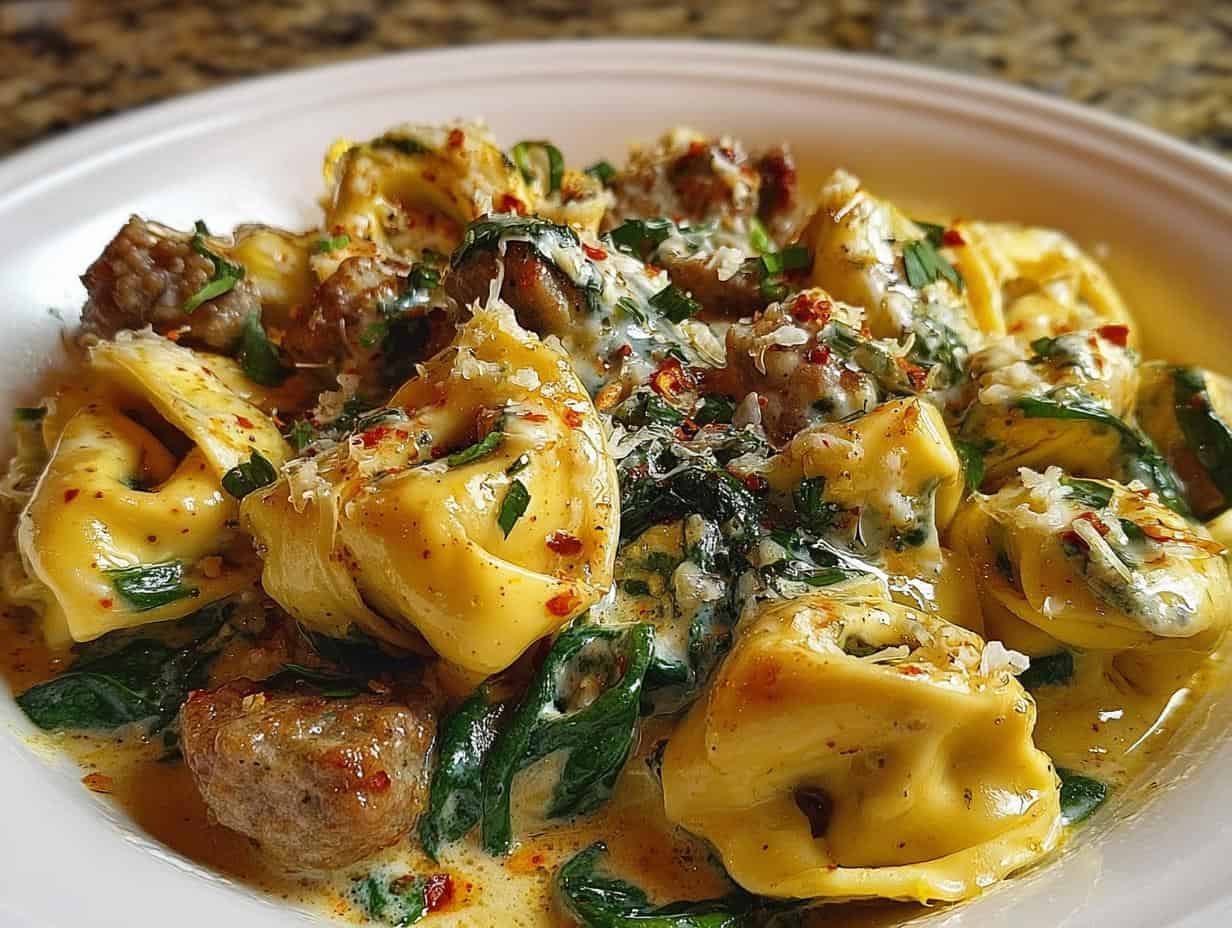 Divine Garlic Butter Tortellini Creamy, 30 Min - Garlic Butter Tortellini Creamy - additional detail