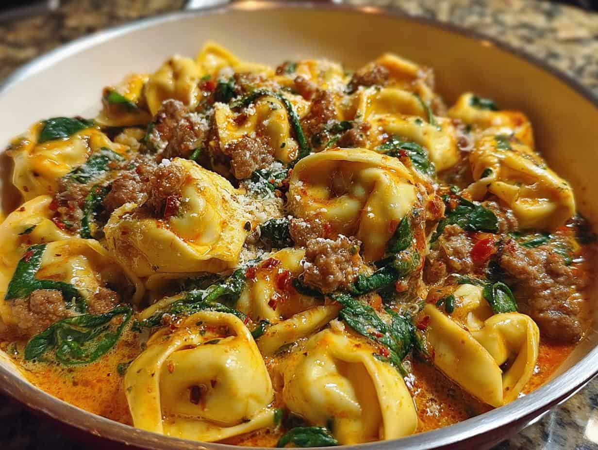 Divine Garlic Butter Tortellini Creamy, 30 Min - Garlic Butter Tortellini Creamy - additional detail
