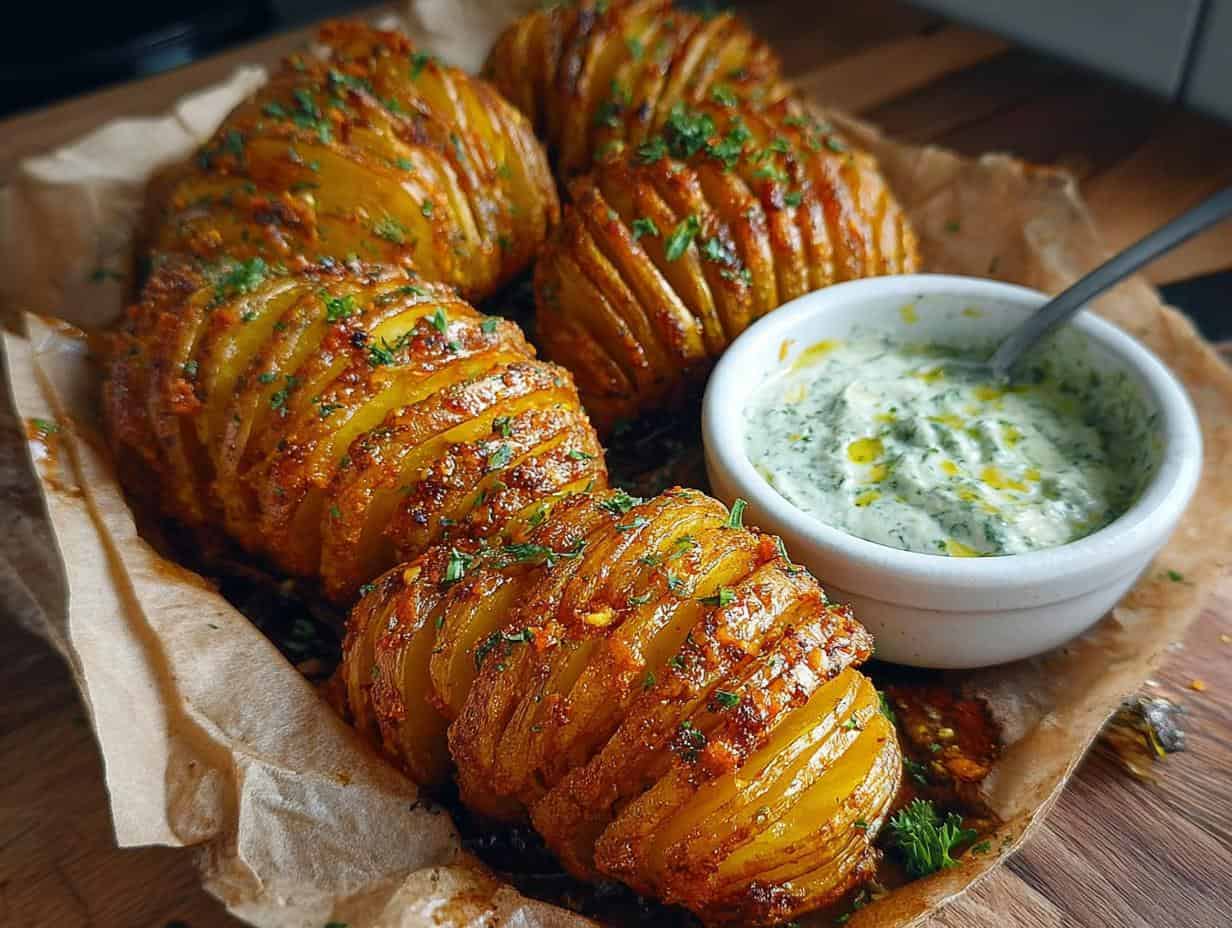 Hasselback Potatoes Cajun Dip: A Flavorful Delight - Hasselback Potatoes Cajun Dip - additional detail