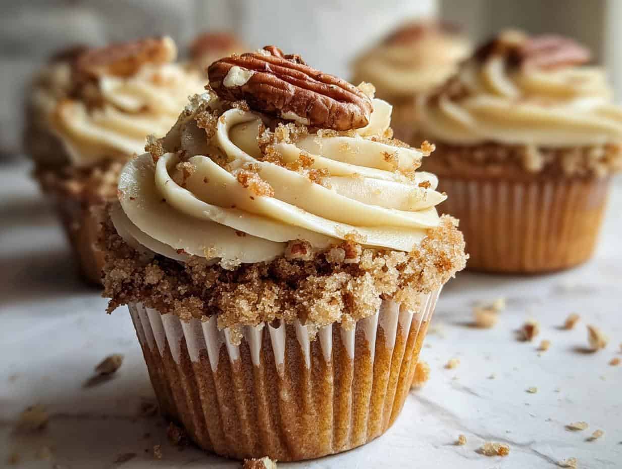Hummingbird Cupcakes: 4 Easy Southern Delights 4 Hummingbird Cupcakes: 4 Easy Southern Delights - Hummingbird Cupcakes Dessert - additional detail