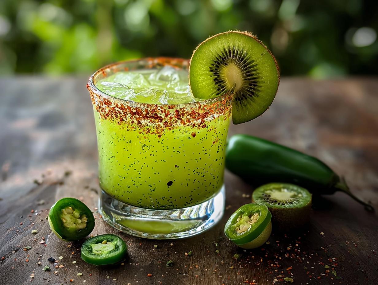 Kiwi Jalapeno Margarita: 7 Amazing Twists 5 Kiwi Jalapeno Margarita: 7 Amazing Twists - Kiwi Jalapeno Margarita - additional detail