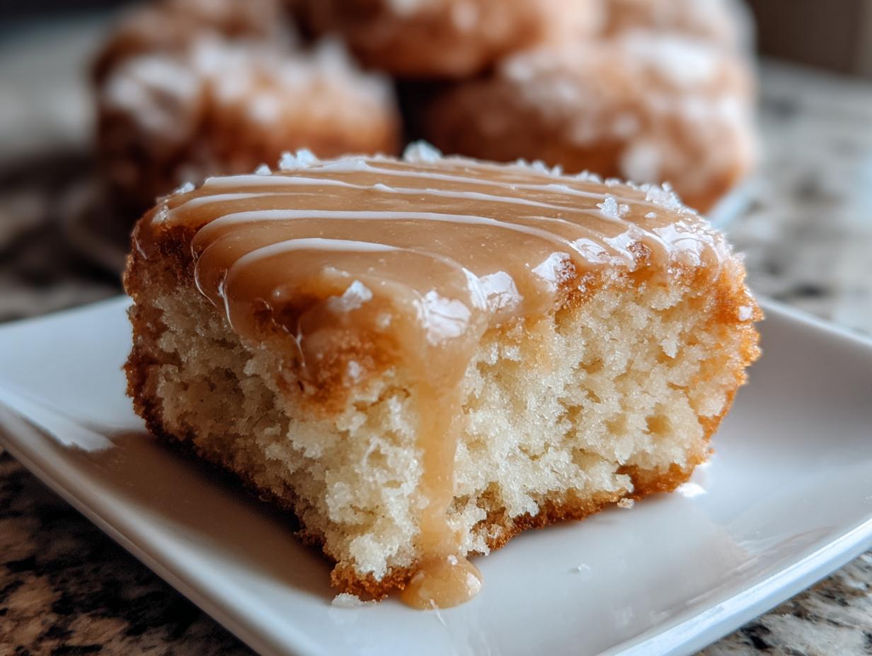 Maple Donut Bars