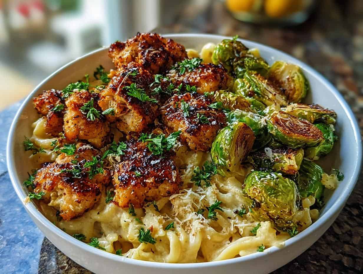 Maple Garlic Chicken Bites