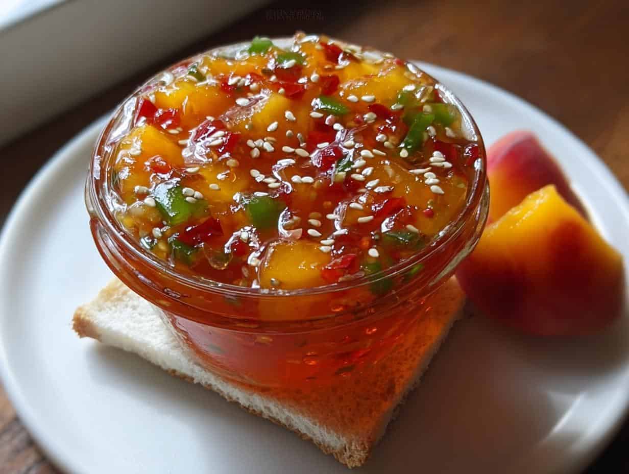 Peach Pepper Jelly Sweet