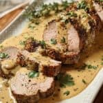 Pork Tenderloin Dijon Cream