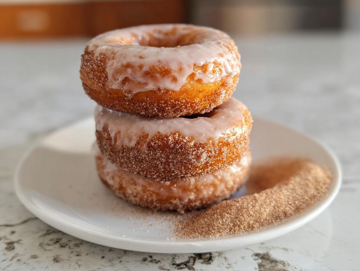 Pumpkin Spice Donuts Fall