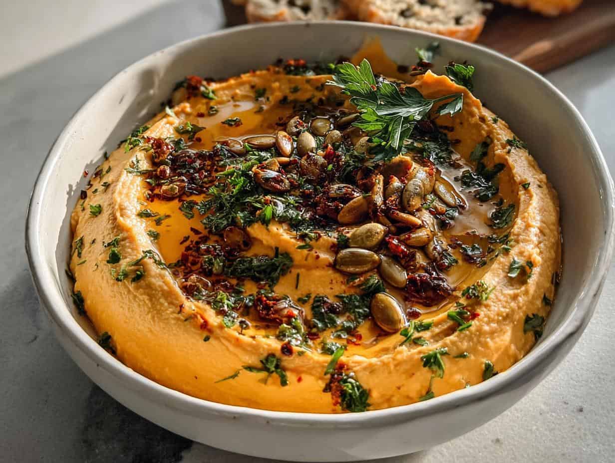 Pumpkin Whipped Feta Fall: Amazing Flavor - Pumpkin Whipped Feta Fall - additional detail