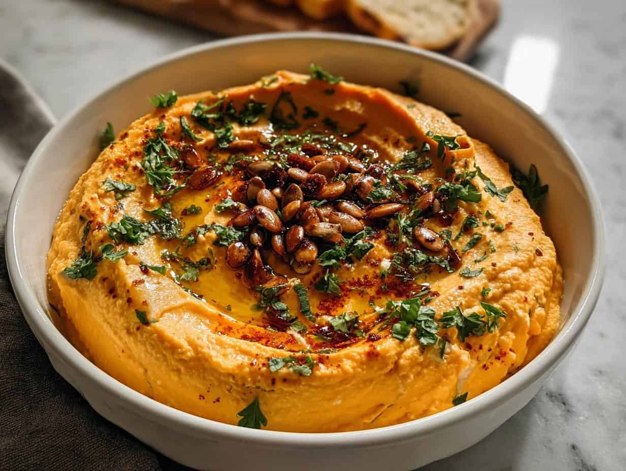 Pumpkin Whipped Feta Fall