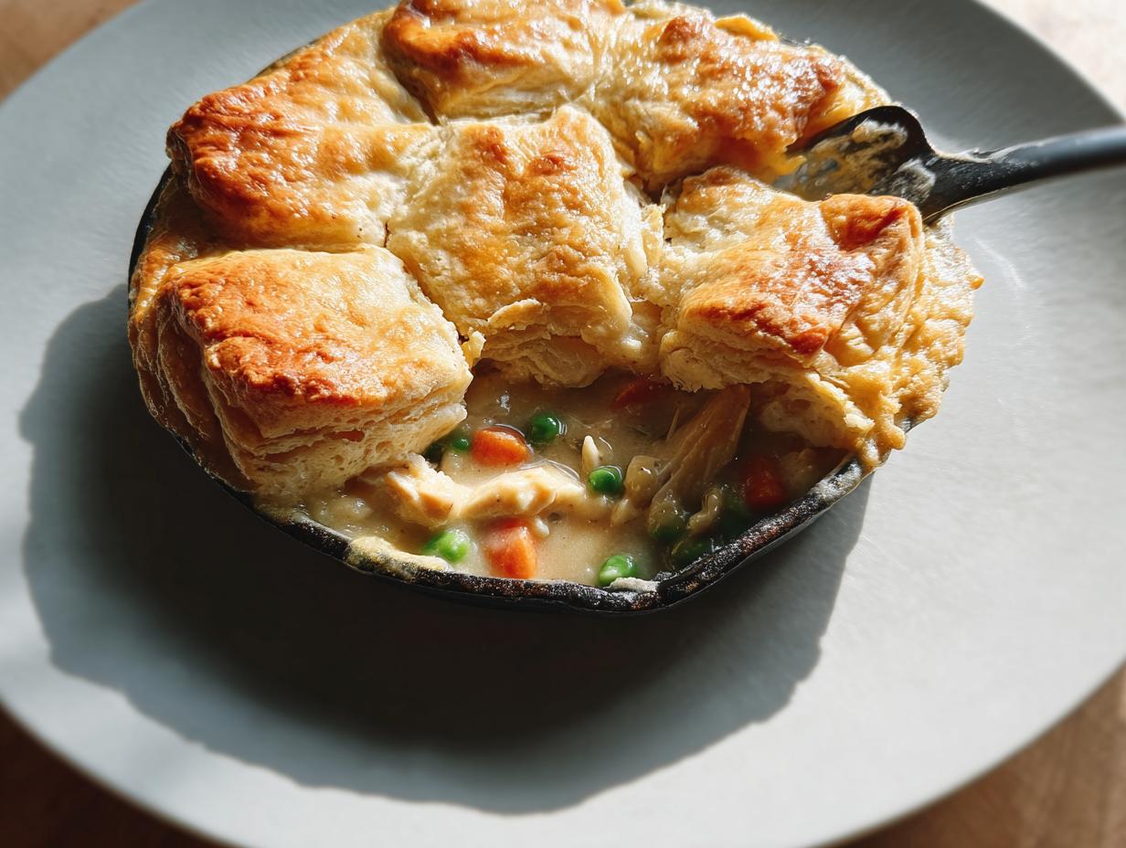 Skillet Chicken Pot Pie: 15-Minute Comfort - Skillet Chicken Pot Pie - additional detail