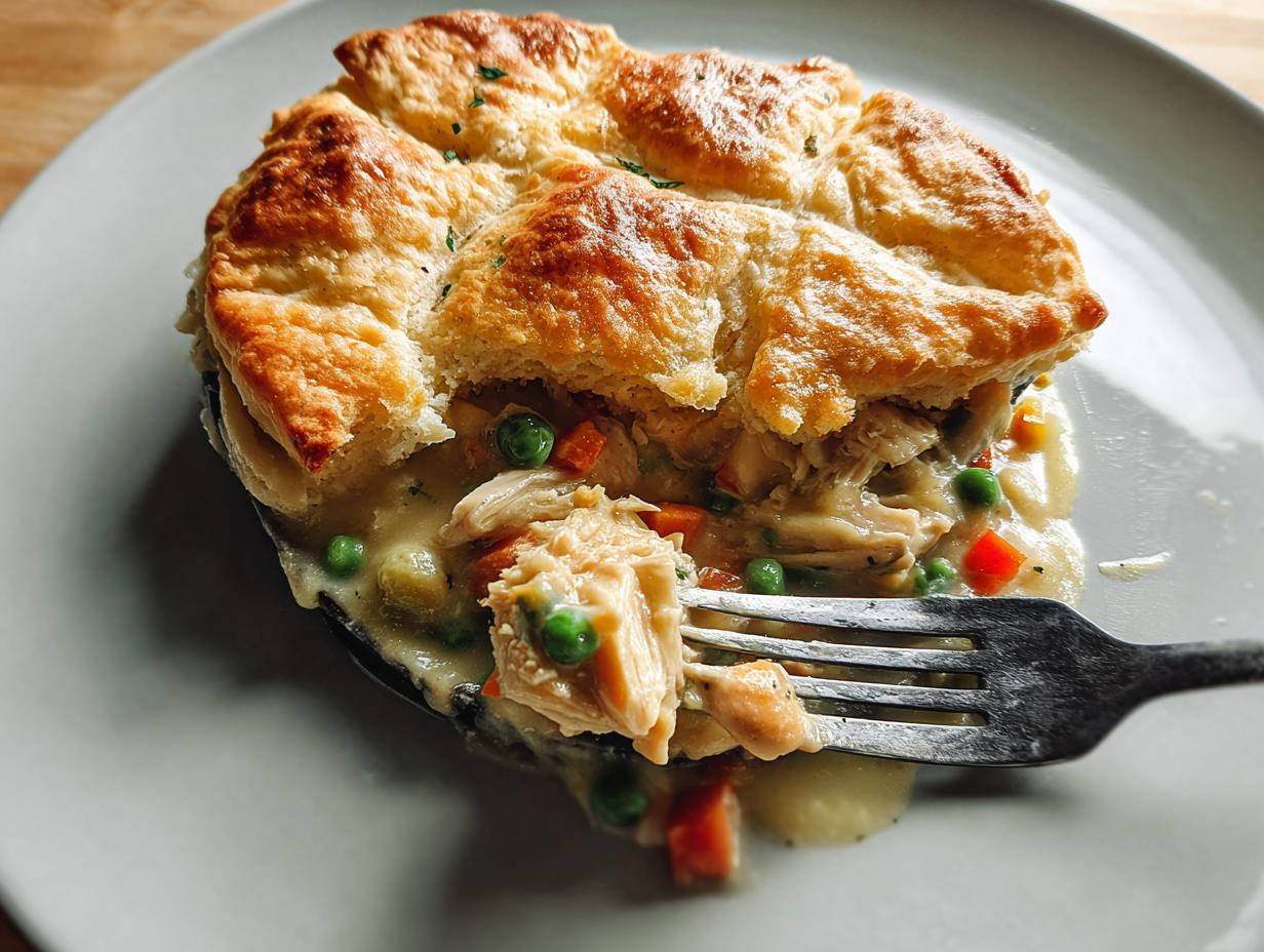 Skillet Chicken Pot Pie